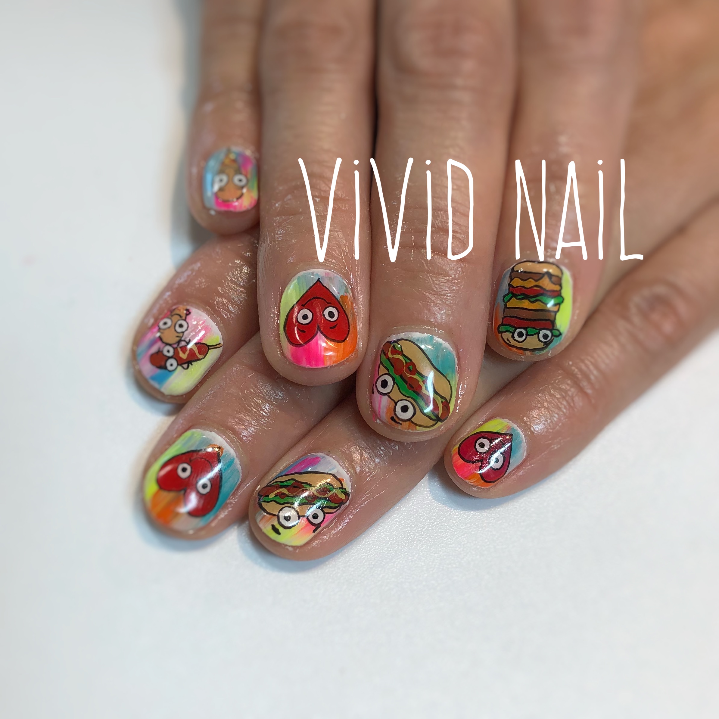 ポップアート 大宮 東大宮 蓮田 美容室 Vivid ビビット